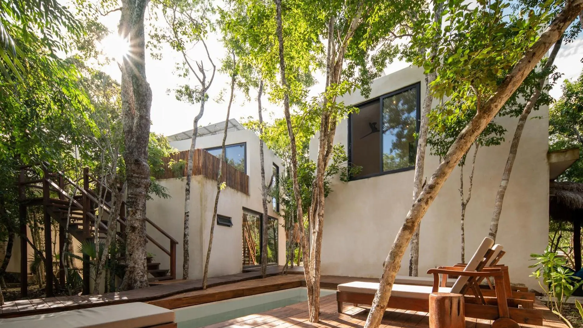Eco-Friendly Bungalows En La Selva De Tulum